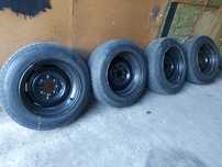 Szeroka stal 4x98 Fiat 126 12 cali z oponami [zamiana)