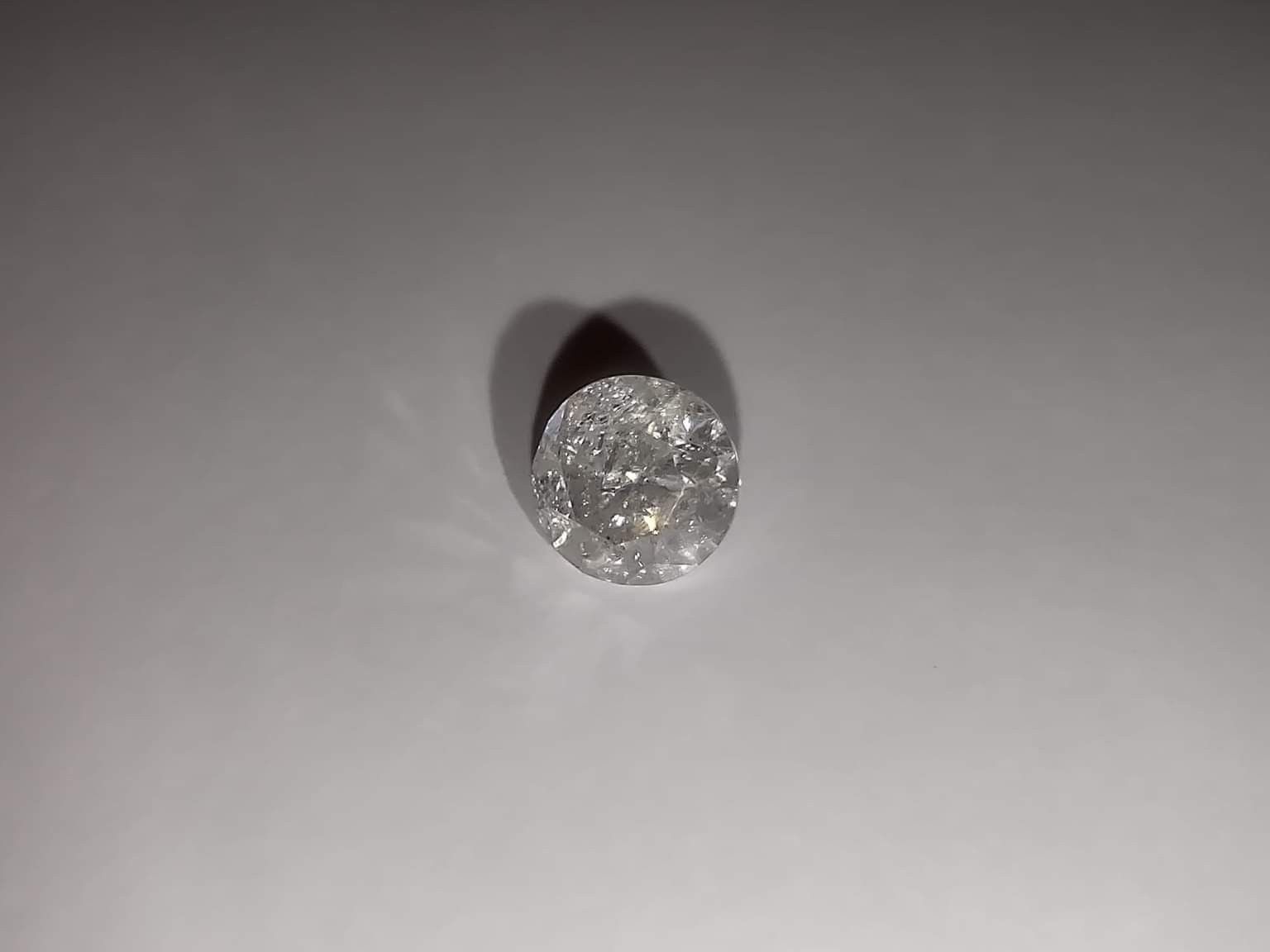 brylant 0.96 ct, diament naturalny, certyfikat