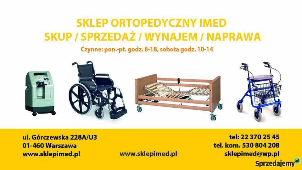 Balkoniki Chodziki - Podpórki Rehabilitacyjne Wypożyczalnia- Sprzedaż