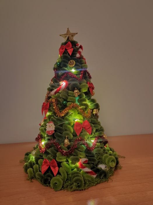 Árvores de natal artesanais