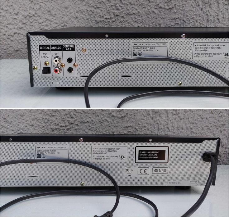 CD-проигрыватель Sony CDP-XE570  CD-R, CD-RW