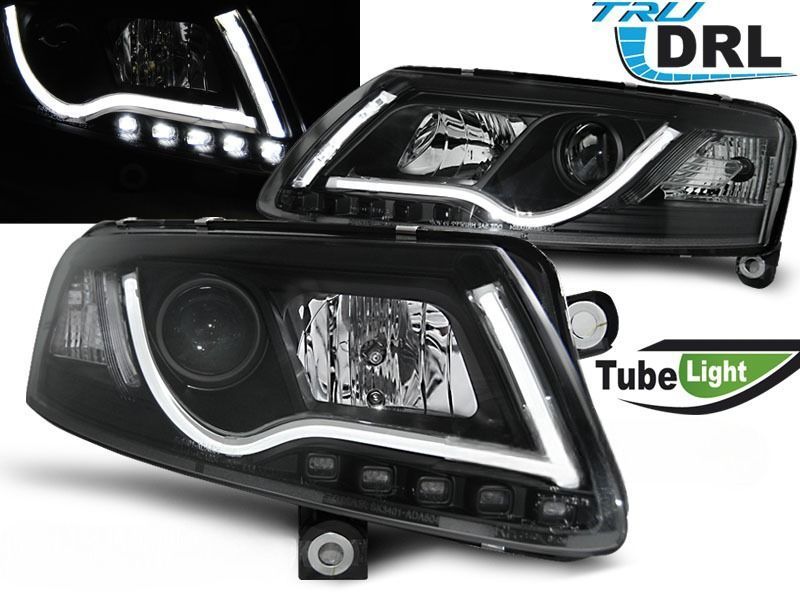 LAMPY REFLEKTORY DO AUDI A6 C6 4F OD 04.2004 DO 2008 Roku DO JAZDY DZIENNEJ