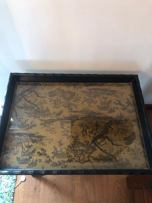 Tabuleiro móvel de decoração