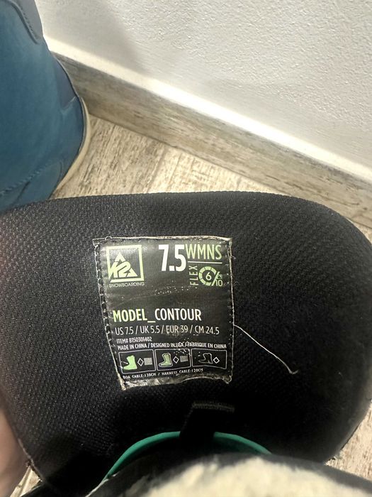 Черевики (чоботи) сноубордичні 39 розмір