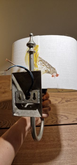 2 Candeeiros de Parede com inspiração Campestre