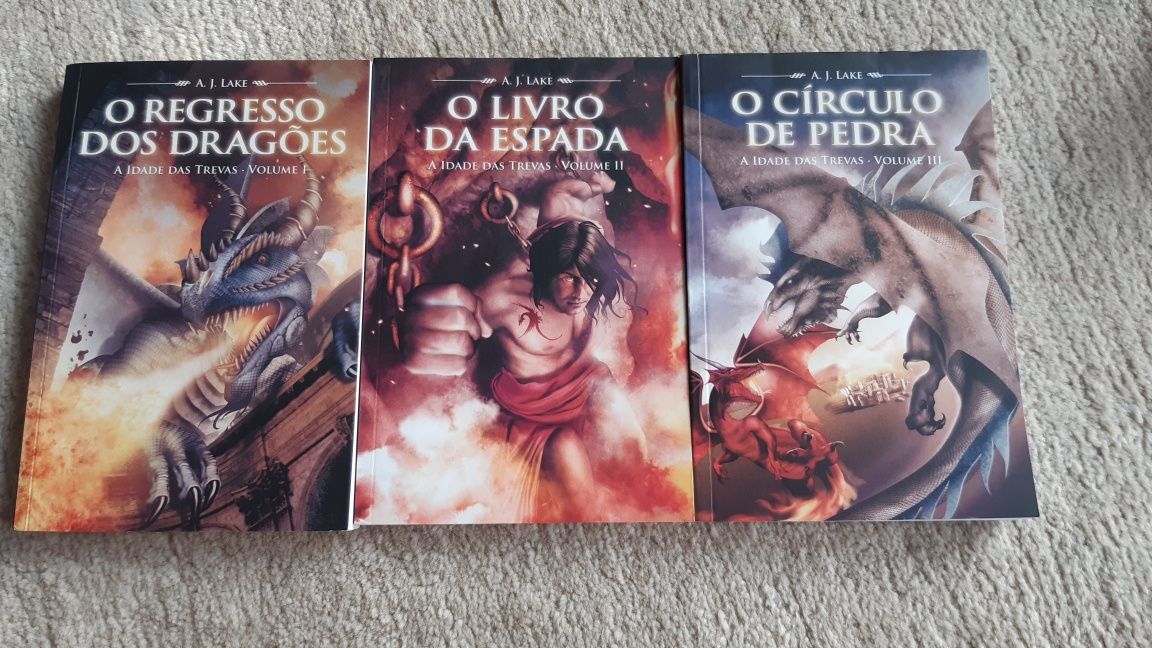 Livros trilogia a idade das trevas