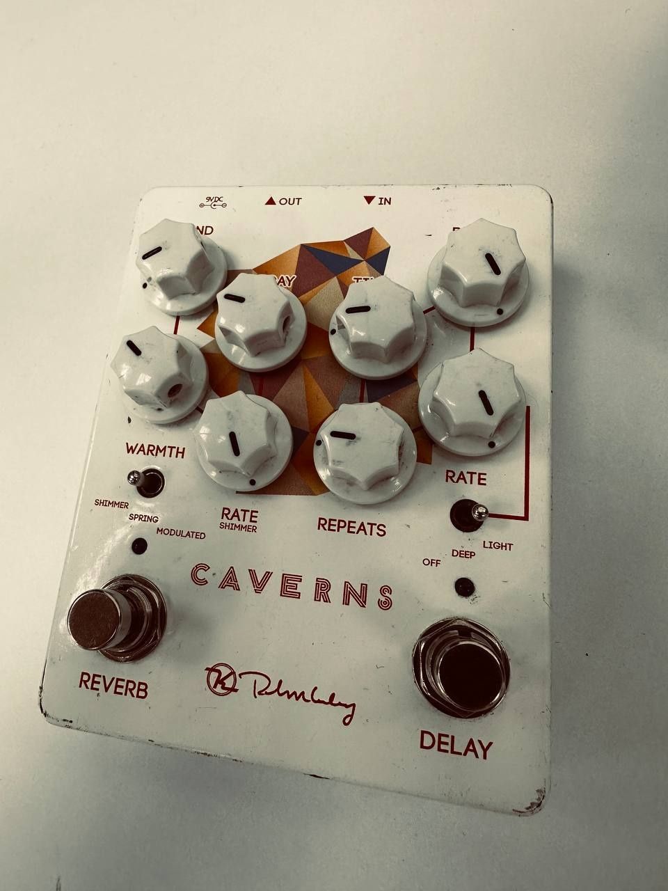 Keeley caverns v2 reverb/delay