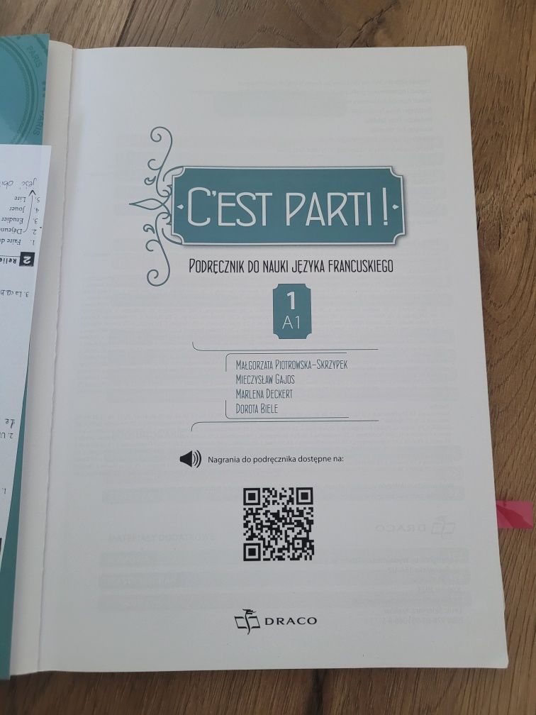 C'est parti 1 podręcznik