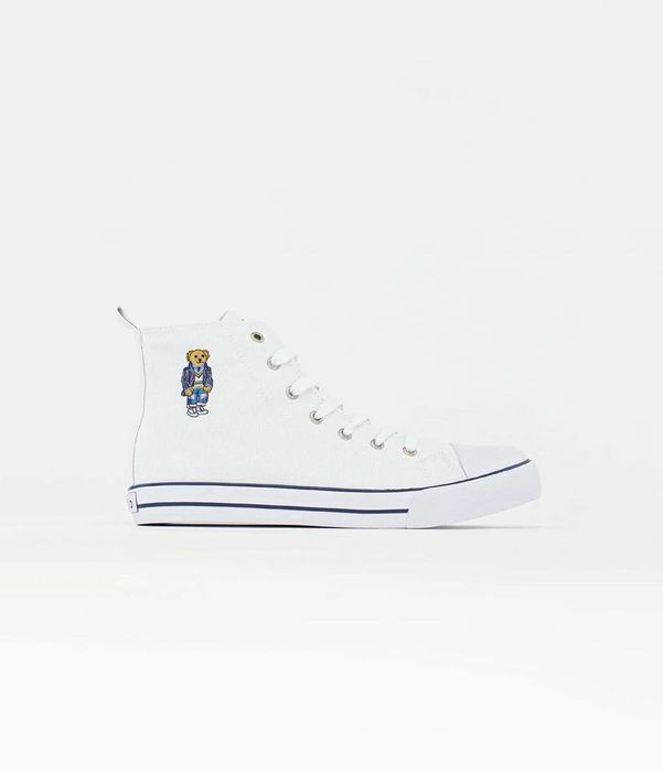 Оригінальні жіночі кеди Polo Ralph Lauren «HAMPTYN HI BEAR» / converse