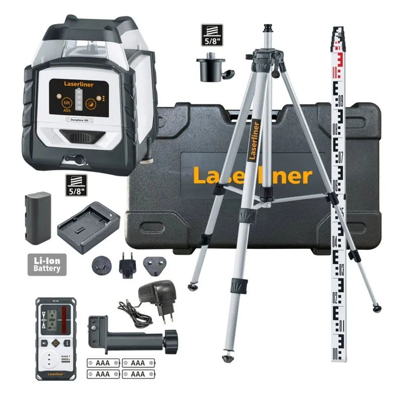 Лазерний рівень 360° Laserliner Duraplane 360 Set 175 cm