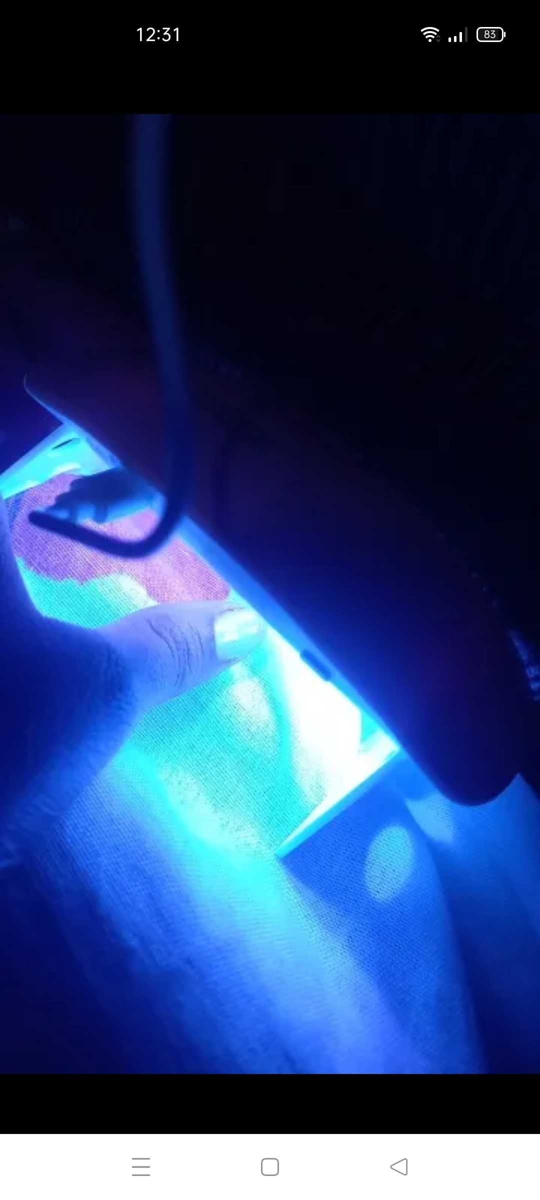 Máquina UV manicure