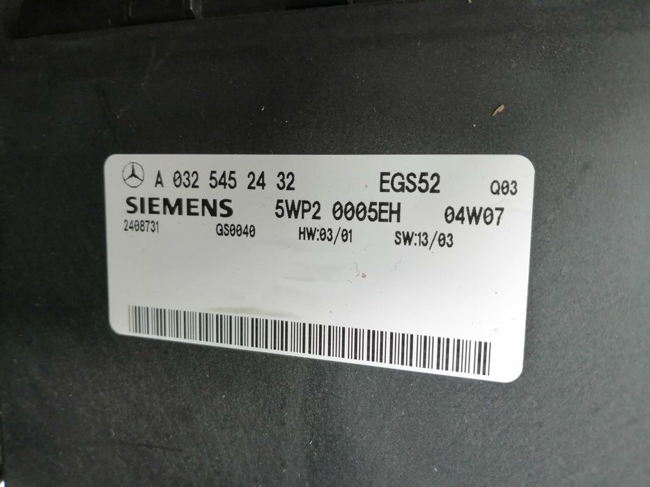 sterownik skrzyni A0325.452432 Mercedes E klasa W211