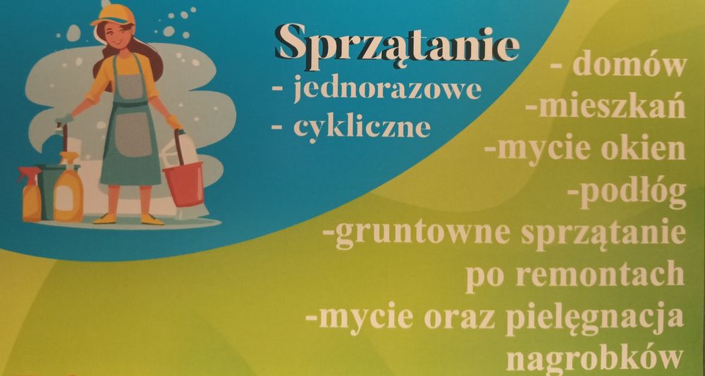 Usługi  sprzątające