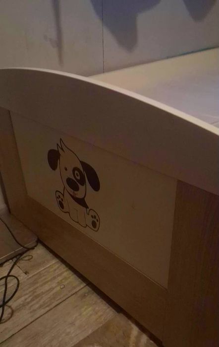 Łóżko dla dziecka 160/80 z materacem