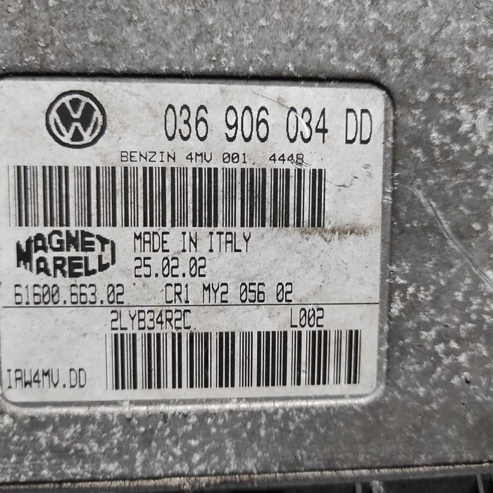 Sterownik komputer silnika Polo 9N Ibiza III 1,4 16 v 036,906,034DD