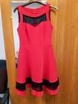 Elegancka sukienka Bolero roz S 36