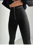Legginsy La Manuel the type beż czarne XS 34  M 38 bez negocjacji