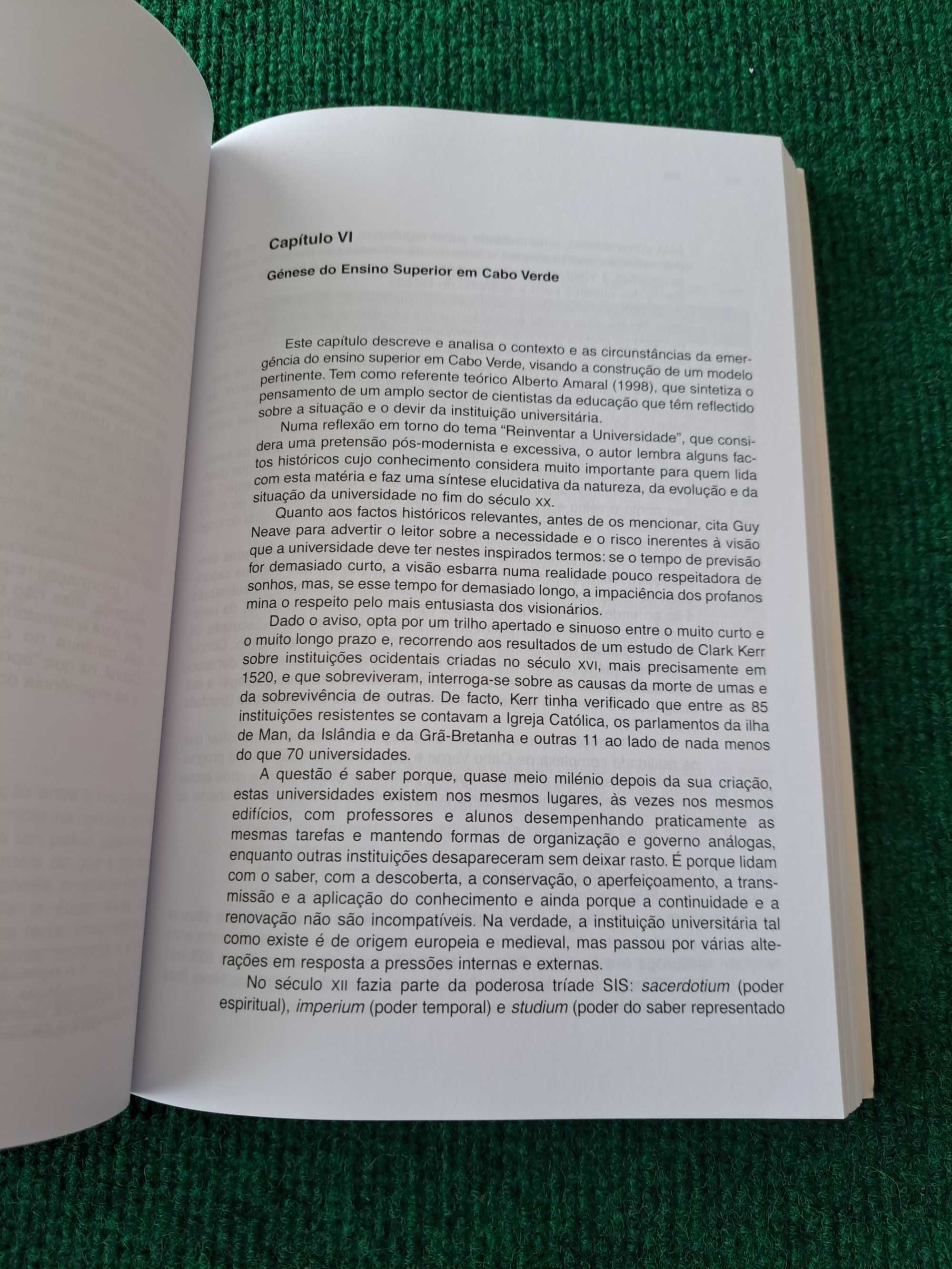 Universidade e Transformação Social: Cabo Verde - A.  C.  Tolentino