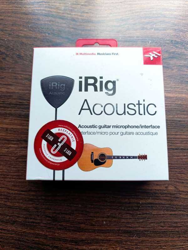 IK Multimedia iRig Acoustic interfejs gitarowy