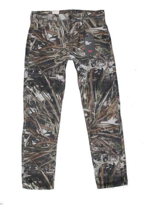 Levi's 502 sztruksy męskie moro kamuflaż nowe oryg. Levisy - W32/L30