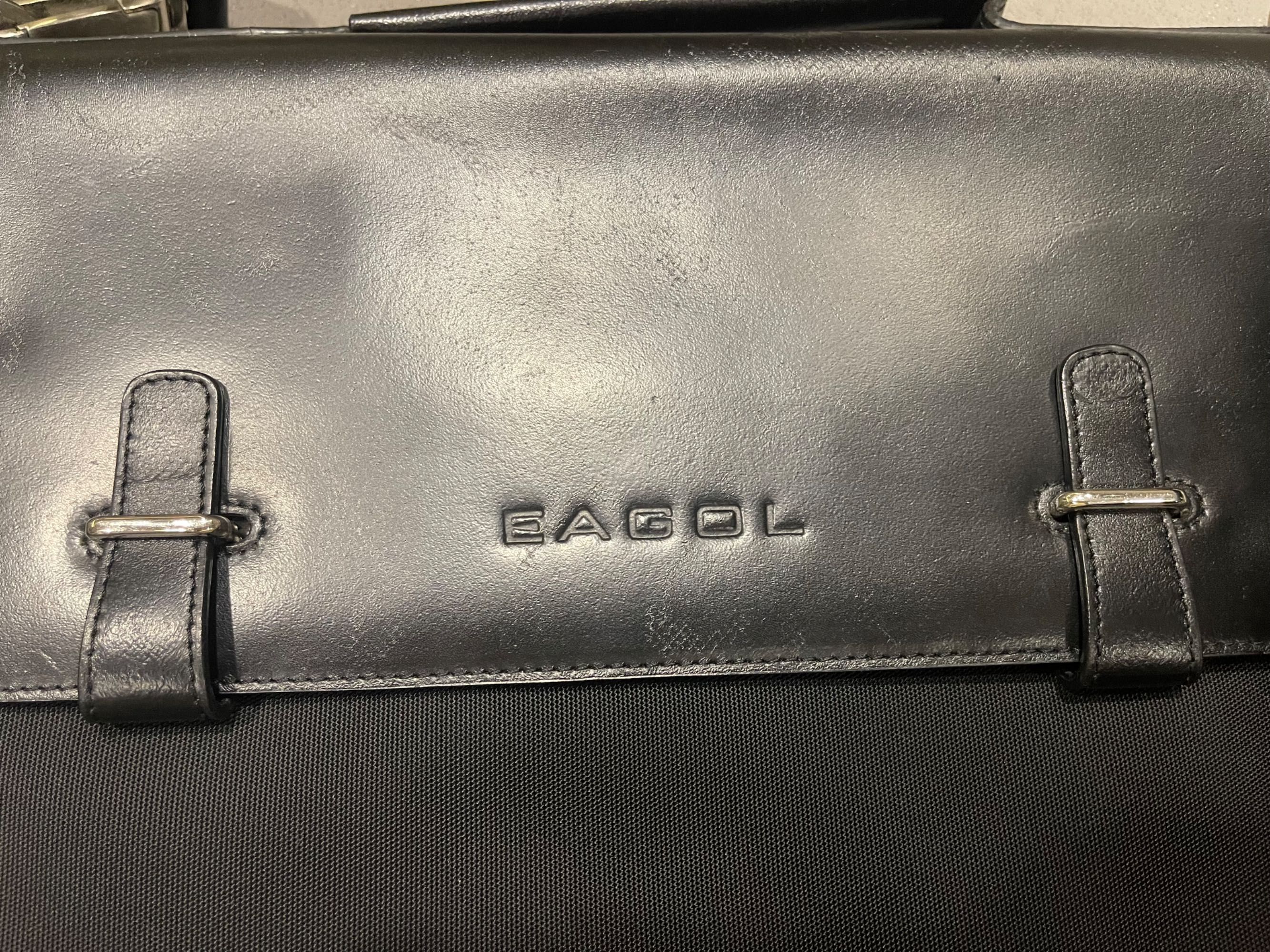 Сумка-портфель для ноутбука Eagol кожа. Унисекс