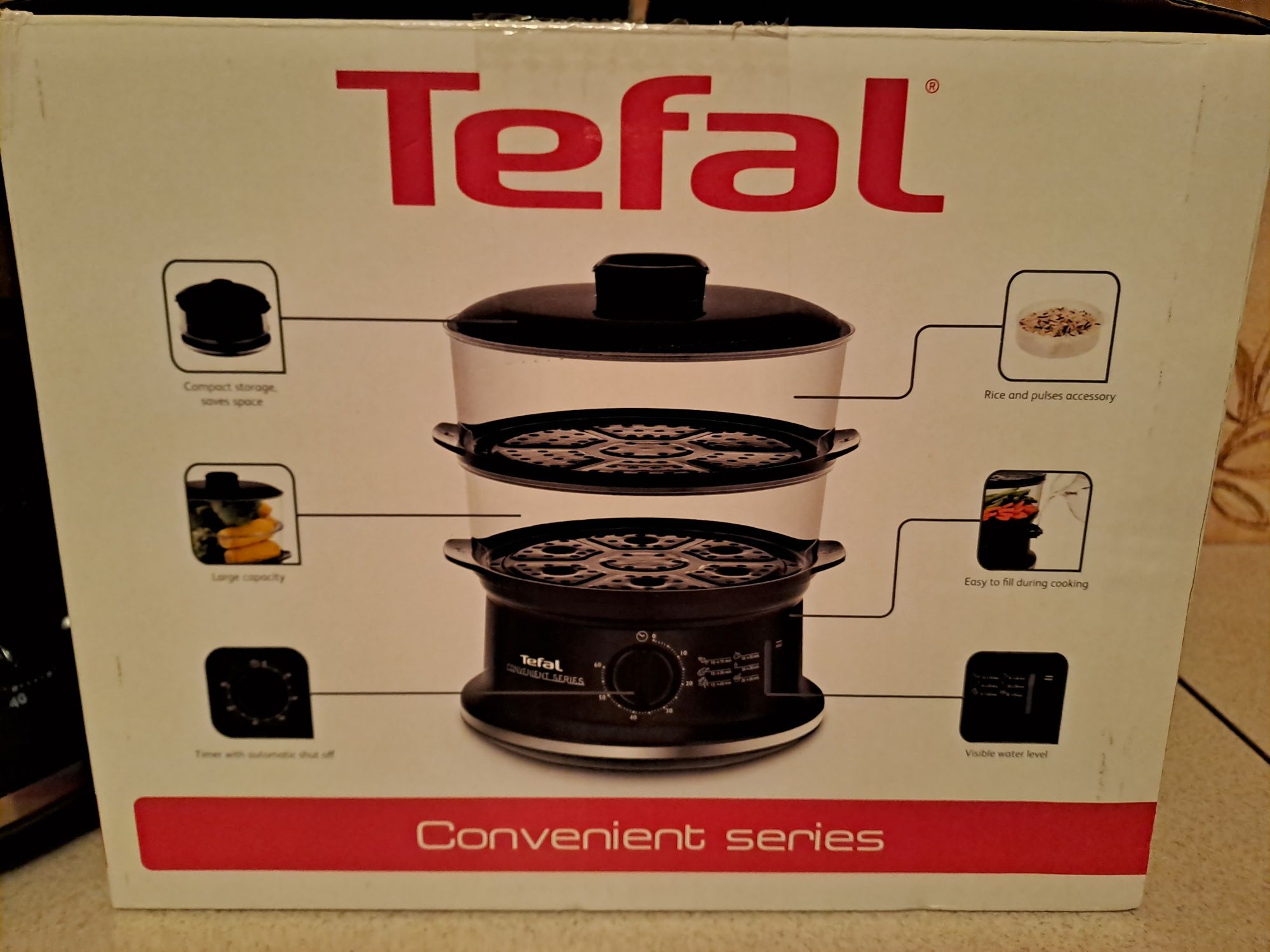 Tefal parowar nowy