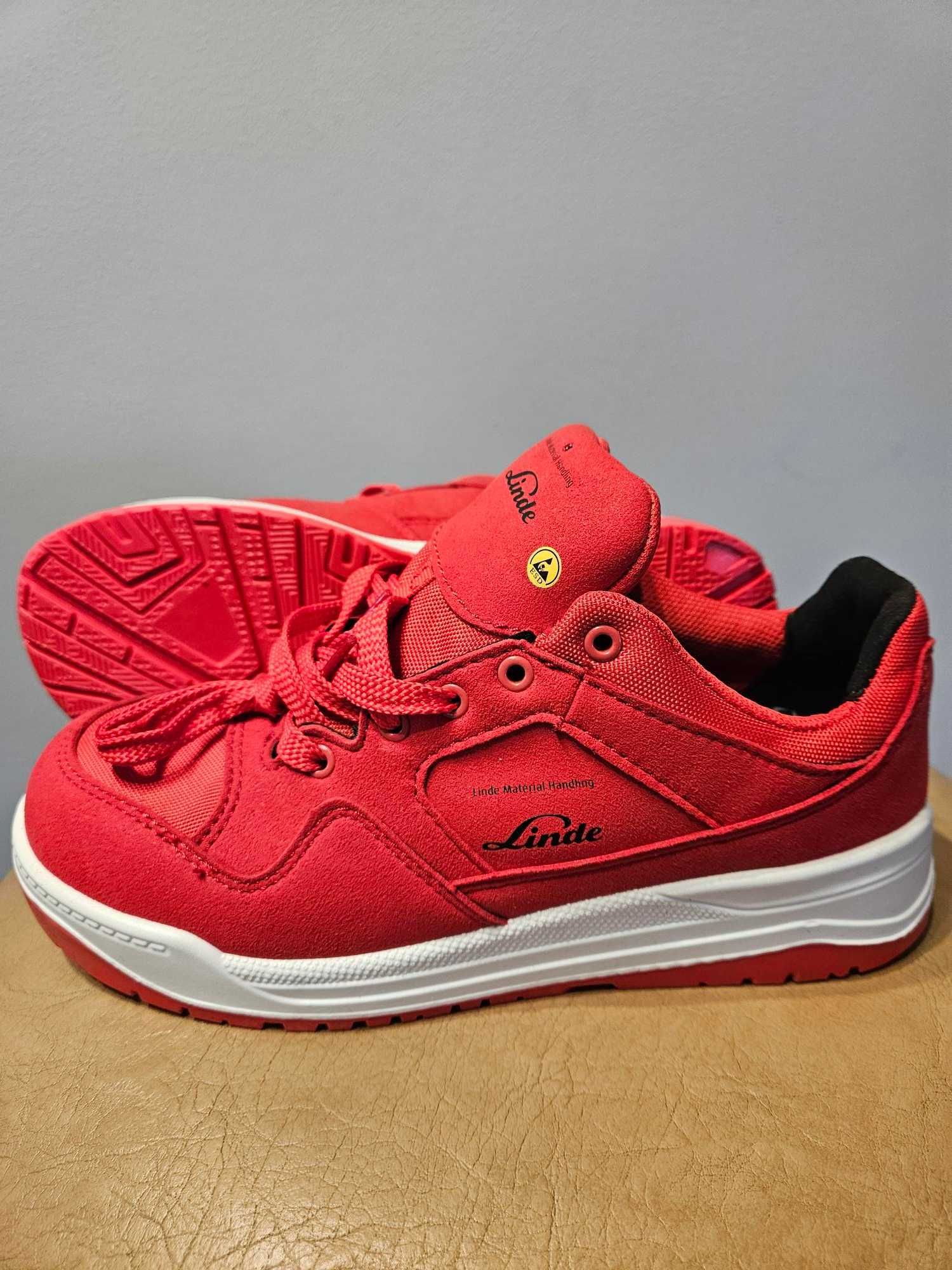 Buty robocze Elten MAVERICK red Low ESD S3 R.42 ( linde )(102)