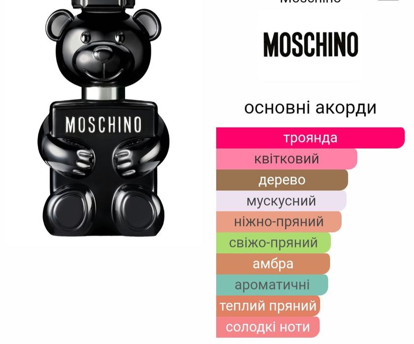 Чоловічий та жіночий Moschino Toy2 bubble gum +Toy Boy