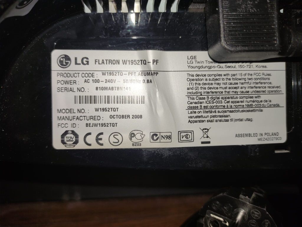 Monitor do komputera