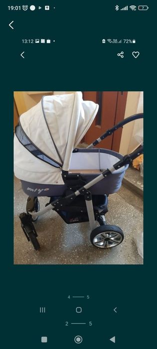 Wózek  dziecięcy 3w1 Gondola +łóżeczko, spacerówka, fotelik.
