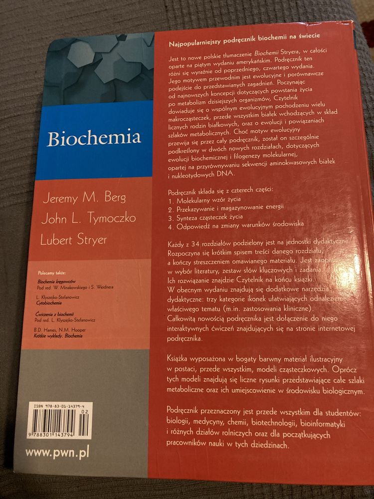 Biochemia Stryer 2007