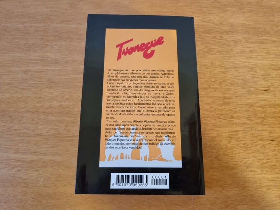 Livro "Tuaregue" de Alberto Vasquez Figueiroa
