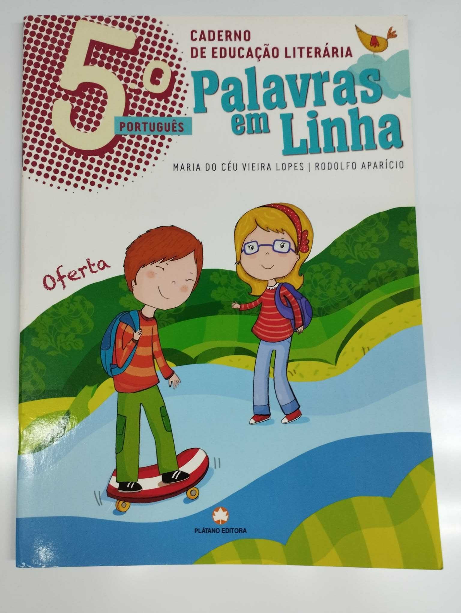 Caderno Educação Literária Português 5º - Novo