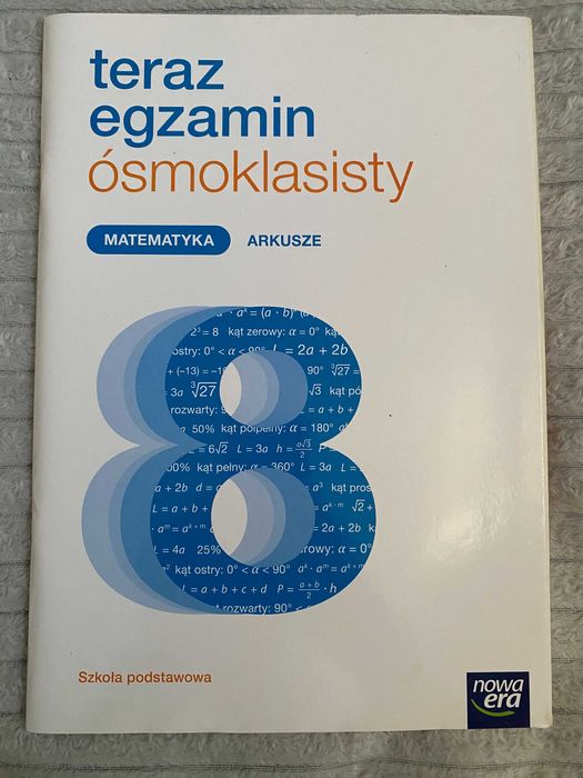 Teraz egzamin ósmoklasisty - Matematyka arkusze
