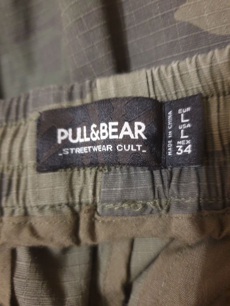 Мужские брюки карго PULL&BEAR