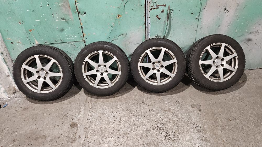 Koła alufelgi opony zima zimowe 215/55/16 5x110 opel vectra c signum