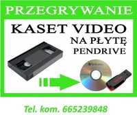 Przegrywanie kaset VHS na płyty DVD oraz pendrive USB