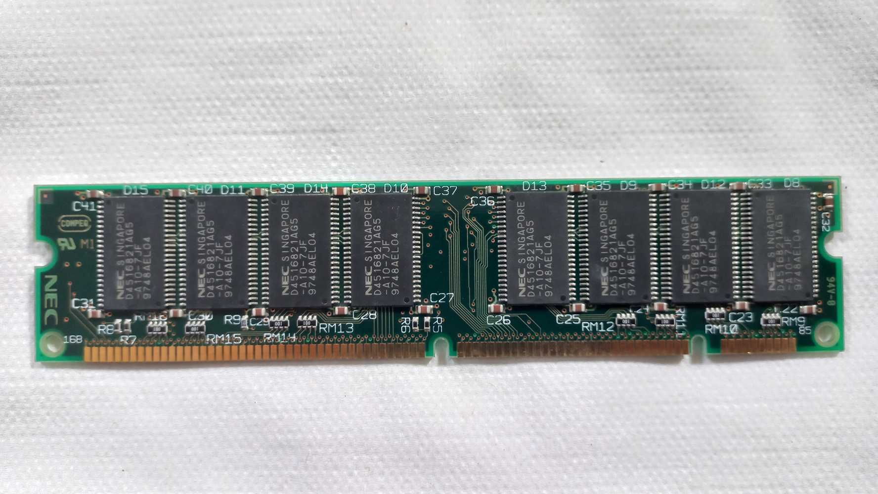 Pamięć RAM NEC MC-454AD645F-A10 HP 32mb 168-pin