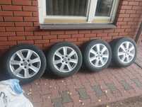 Koła alufelgi 5x112 16 cali z oponami