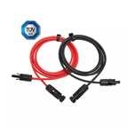 Przedłużacz MC4 do PV Wodoodporny IP68, Miedziany kabel 4mm 2x4 metry