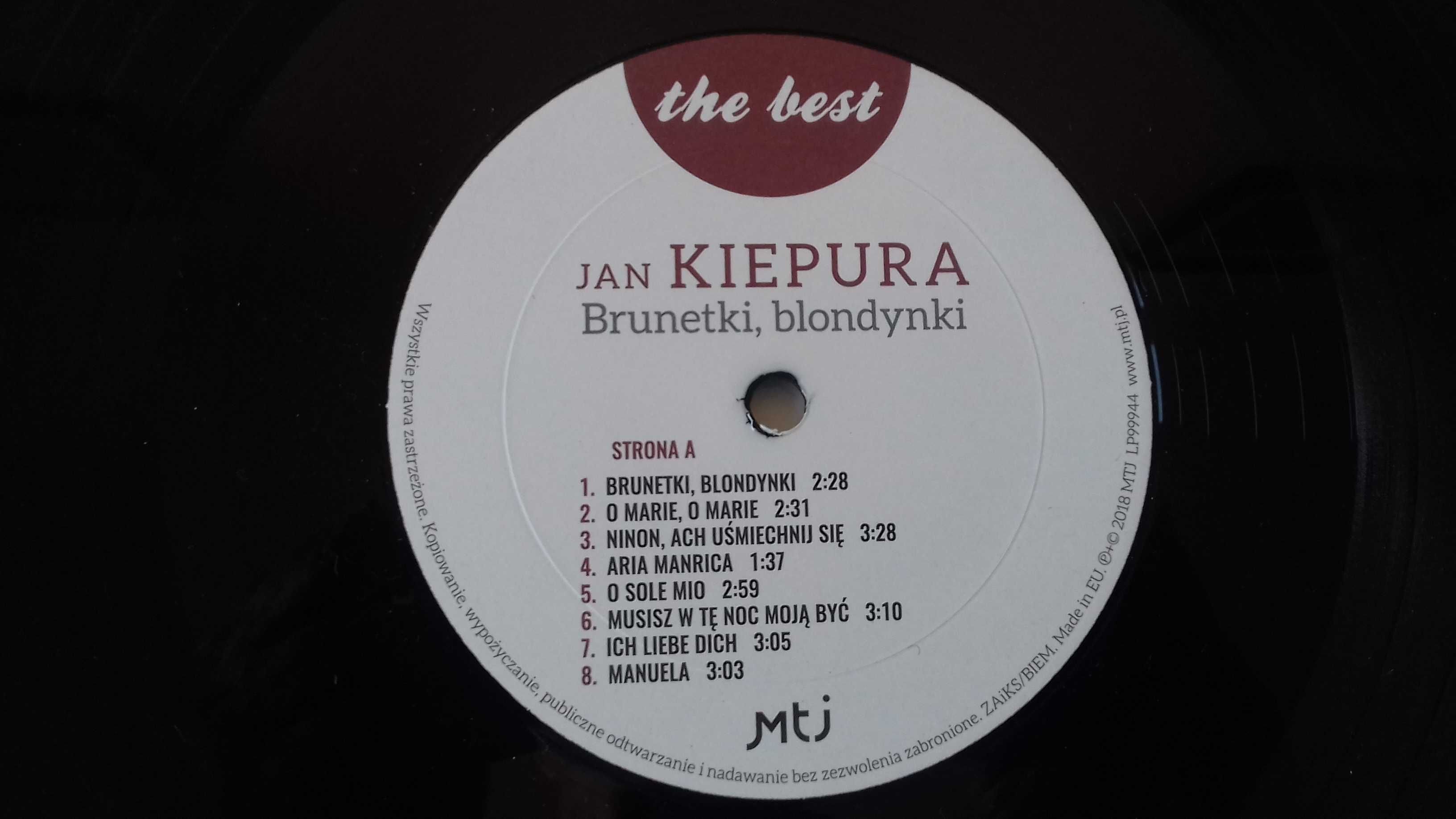 Winyl – Jan Kiepura – the best, sprzedam