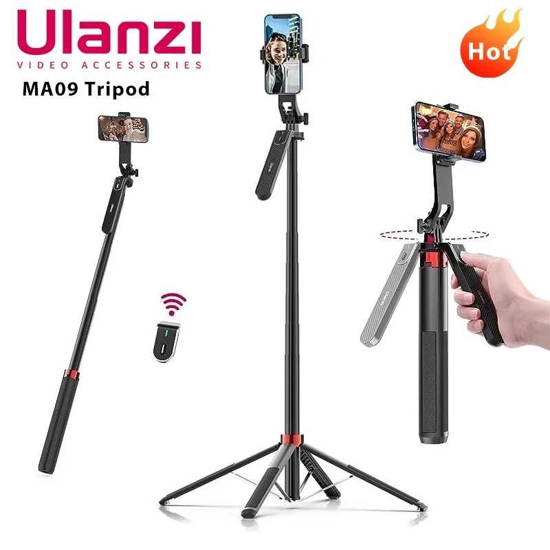 Kijek  180cm SELFIE STICK Statyw Pilot Bluetooth Ulanzi MA09
