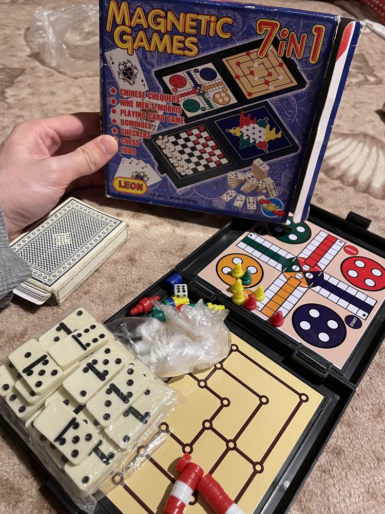 Набор настольных игр 6 в 1