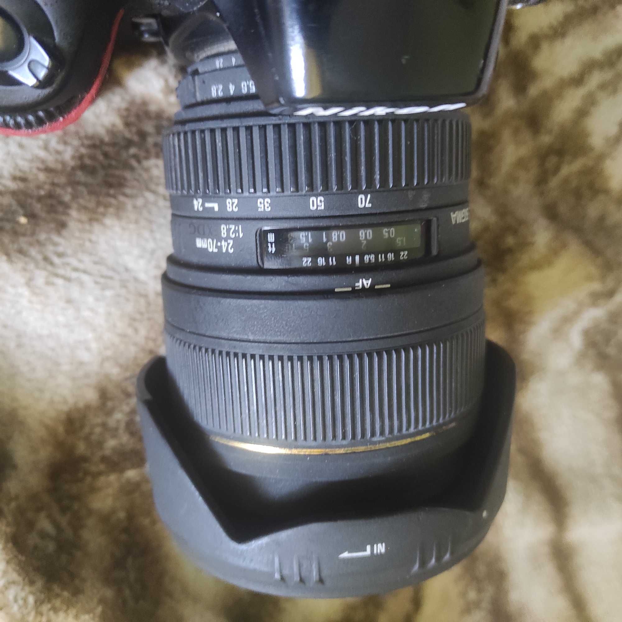 Sigma 24-70mm 2.8 nikon nikkor 50мм 1.8g