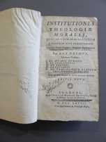 Livro Institutiones Theologiae Moralis - 1768