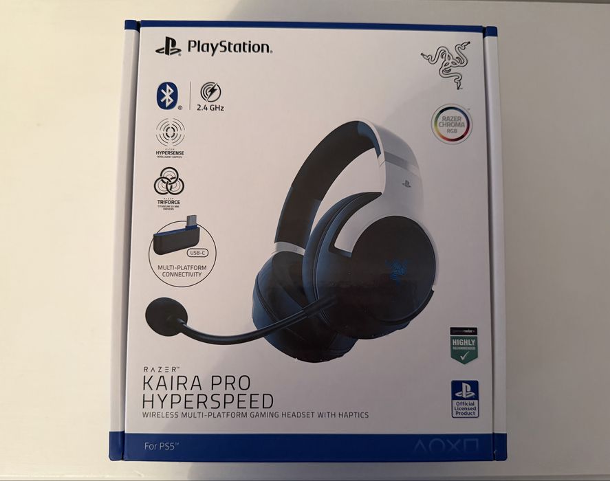 Novo Razer Kaira Pro Hyperspeed