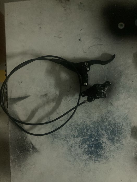 Shimano m445 traseiro com manete lado esquerdo