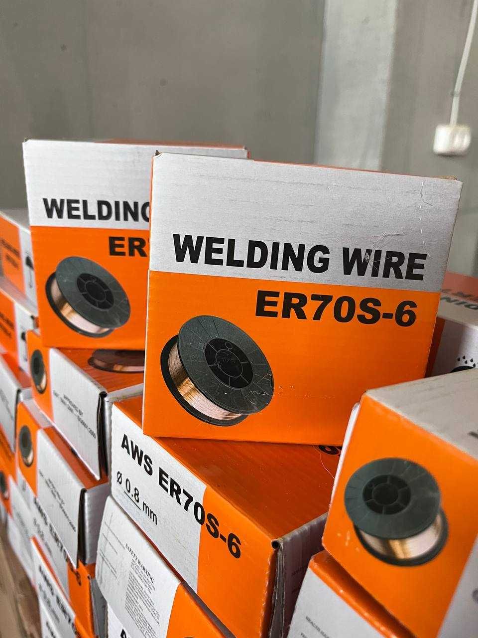 Проволока сварочная Welding Wire 0.8 мм 4 кг