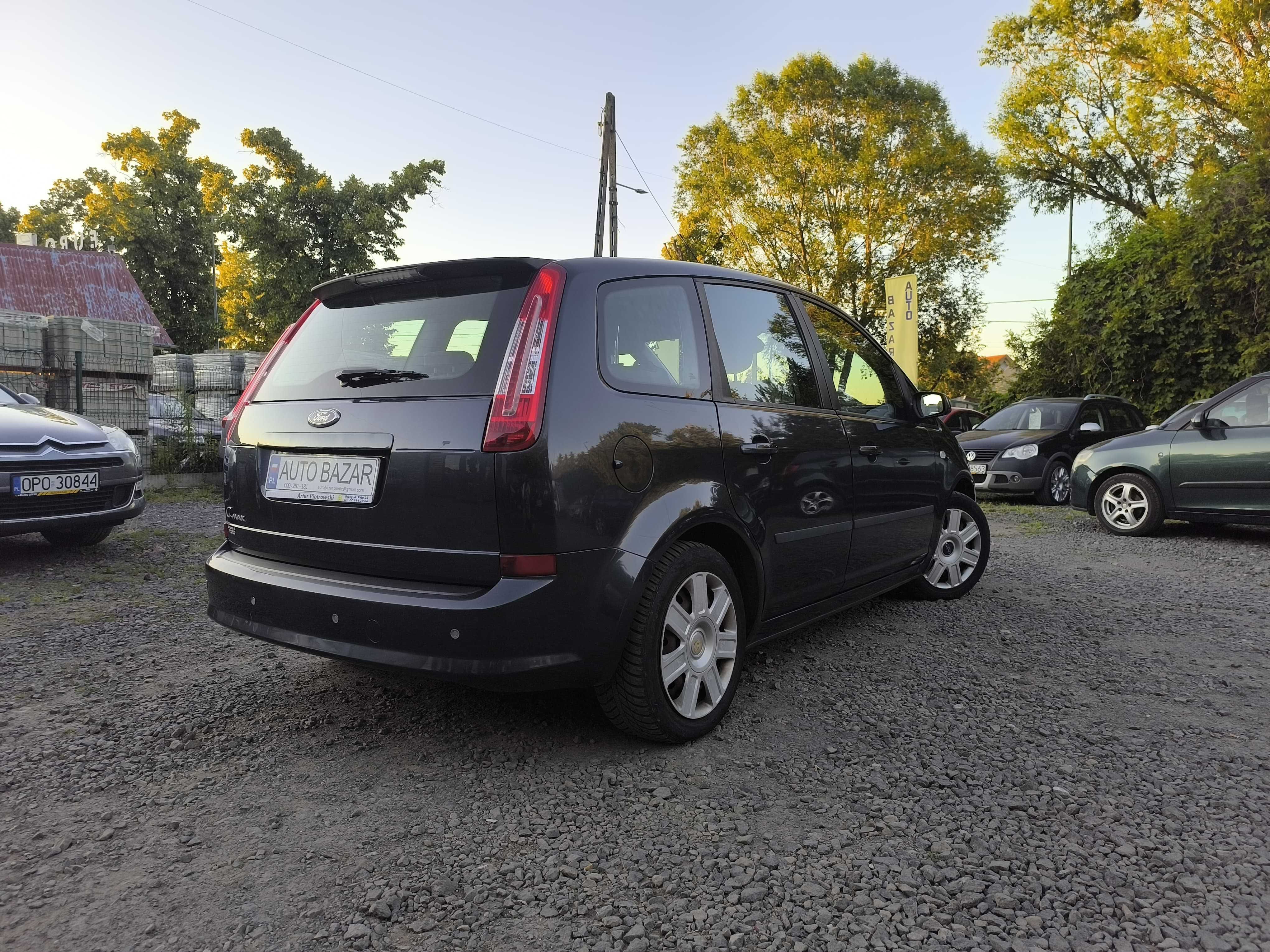 C-Max 1.6B • 2007r • 190 tys km • Wielosezon • Zdrowy •Isofix•Tempomat