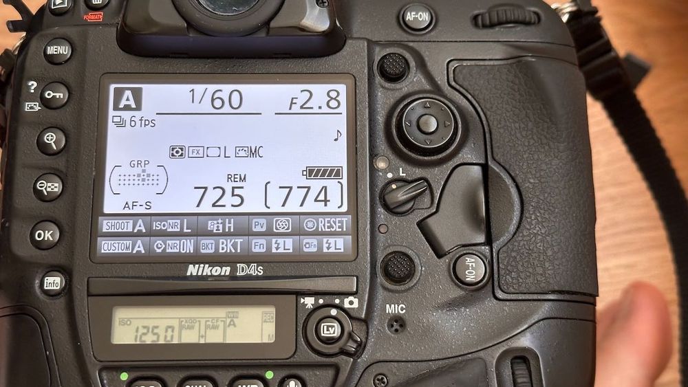 Nikon D4s + extras